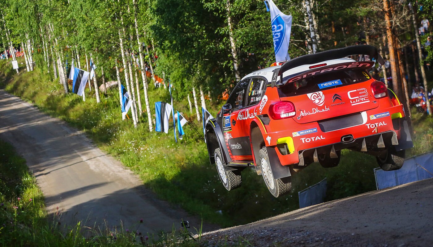 Citroen Racing at Rally Finland WRC