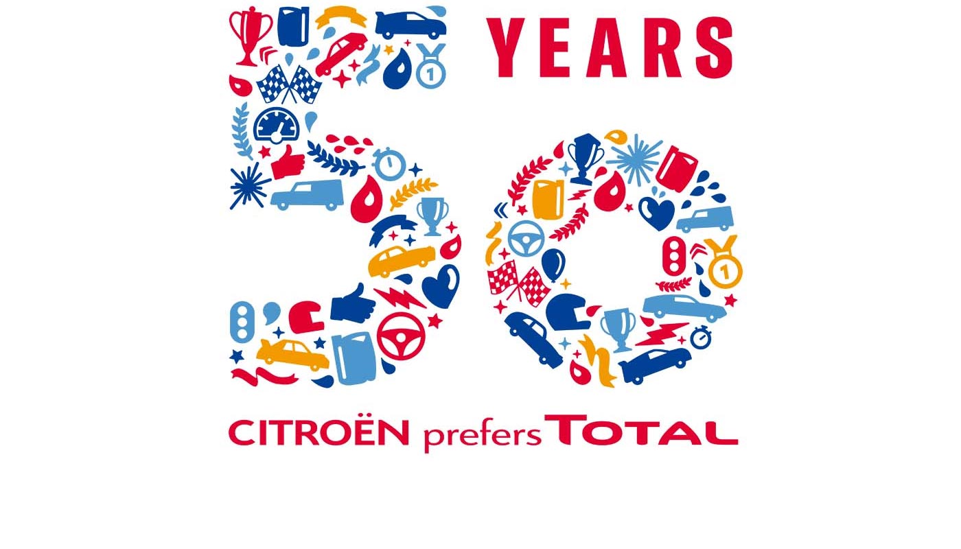 Citroen and Total 50 Year Partnership