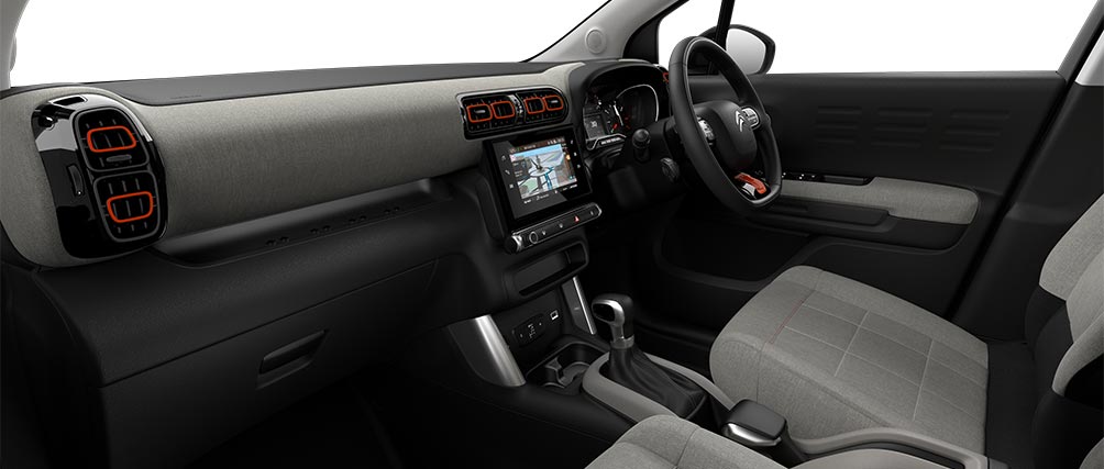 Citroen C3 Aircross SUV Metropolitan Grey Interior Ambiance