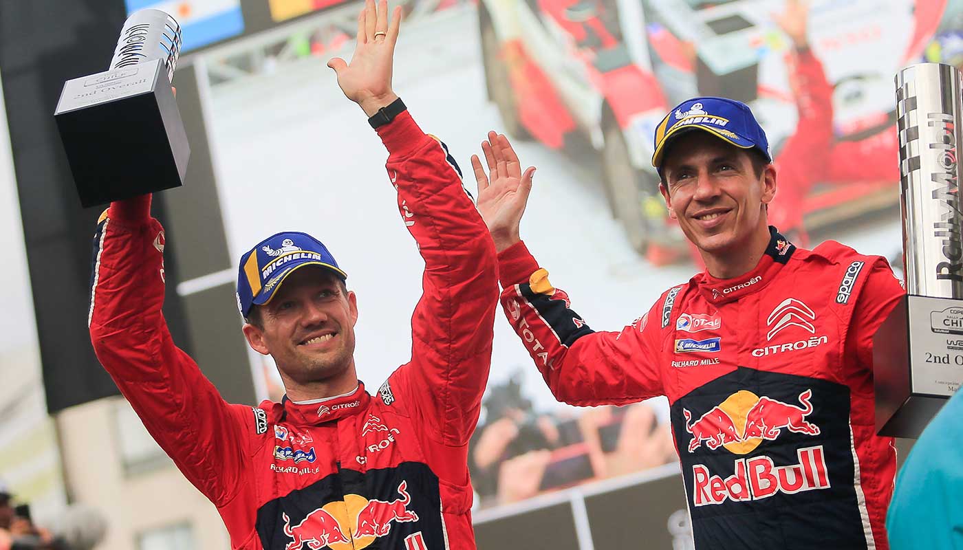 Rally Chile: 2nd Place for C3 WRC with Sebastien Ogier