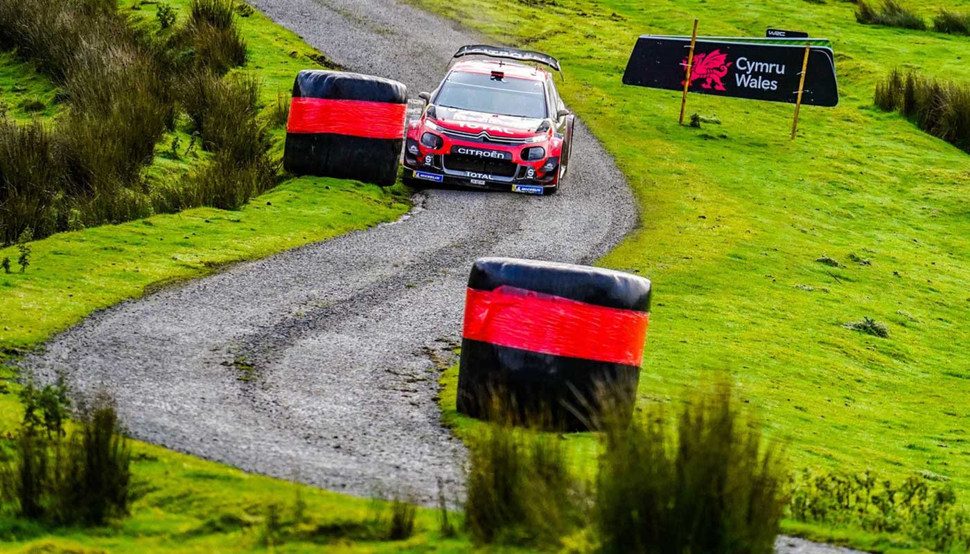 Wales Rally GB Podium for Citroën Racing C3 WRC and Sébastien Ogier